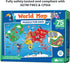 World Map Puzzle for Kids - 75 Piece Geography Jigsaw Puzzles for Ages 4-10, Globe Atlas Puzzle