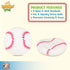 IPIDIPI TOYS Baseballs Pull, Stretch, Squeeze Fidget Balls - Squishy & Sticky Sensory Balls, Pack of 3