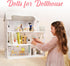 Family Dollhouse People - 5 Poseable Action Figures for Dollhouse, Including Mom, Dad, Sister, Brother