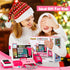 Playset, Kids Cash Register Toy Toddler Prentend Play Store with Real Calculator Cash Register with Scanner/Credit