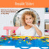 36 Reusable Jelly Sticker Book, Marine Animals Thick Jelly Stickers Waterproof Gel Clings Decals Animals Theme Matching