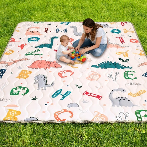 Wirhao 50'' 50'' Baby Play Mat for Floor, x Thicken Foam Soft Padded Mat for Baby, Playpen Mat for Toddlers Infant