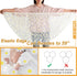 (2 Pack) Pack Baby Stroller Mosquito Net - Durable Mesh Protection for Bassinets, Cradles, Playards, N Plays & Portable