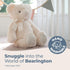 Bearington Baby's First Teddy Bear Plush - Creamy White Stuffed Animal, 12 Inch