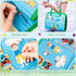 WATINC Portable Bible Felt Stories Set - 6 Pack Religious Story Learning Kit for Kids, Early Educational Travel Play