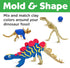 Creativity for Kids Create with Clay Dinosaurs - Build 3 Dinosaur Figures with Modeling Clay for Kids