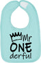 Aiden's Corner Handmade Cute Baby Boy Mr Onederful First Birthday Smash Cake Bib