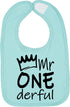 Aiden's Corner Handmade Cute Baby Boy Mr Onederful First Birthday Smash Cake Bib