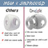 New & Improved Door Knob Baby Safety Cover - 5 Pack, Child Proof Door Handle Lock by Driddle