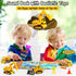 Construction Toys with Sound Books - Dig It! Dump It! Build It! Board Book with 10 Buttons & 20 PCS Toys