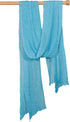 Matissa Newborn Baby Photography Prop Swaddle Cheesecloth Knit Crochet Wrap (Blue) - 16 Colors Available