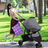 Haskirky 2 Blue Purple Bold Plaid Pcs Cloth Diaper Wet Dry Bags,Waterproof and Washable Bag for Travel Reusable Wet Bag