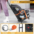 4 Orzbow Car Seat Dolly for Airport, Folding Car Seat Travel Cart with Wheels and Adjustable Handle, Carseat Roller