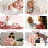 100% 3 Pack 38x40 Inch) Organic Cotton Muslin Baby Blanket - Breathable Swaddle, Hypoallergenic Double-Layer, Versatile