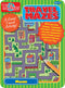 Bendon TS Shure Travel Games Mazes Mini Activity Tin, 20 Illustrated Activity Sheets and Pencil
