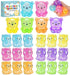 VESPRO 24 Pack Bear Stress Squishy BallFidget Taba Squishy Toys for Kids Sugar
