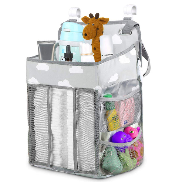 jocabo Diaper Caddy Hanging Diaper Caddy Organizer, Hanging Nursery Nappy Organiser Diaper Holder
