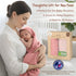 100% 32x32 Inch 2 Pack Organic Cotton Muslin Baby Hooded Towels Soft & Absorbent Baby Towels for Newborn for Boys