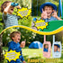 BlessFly Pack 2, 2 inch 3-12 Video Walkie Talkies for Kids of Long Range Screen Rechargeable Video Chat Intercom