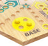 2 6 6 24 6 Family(15 INCH) Wooden Board Game, Original Marble Game Double Sided Painted to Player Fast Track Board Game