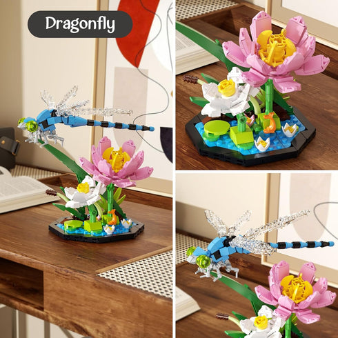 itshWOee Set,855 Ideas Insect Collection Building PCS Butterfly Dragonfly Bee Display Models for Botanicals Flowers