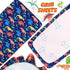 Cloele 3 Piece Dinosaur Crib Bedding Set for Boys and Girls - Soft Comforter, Quilt, Toddler Pillowcase
