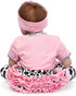 Reborn Baby Dolls Clothes Girl Pink Outfits for 20"-22" Reborn Doll Baby Girl Clothing
