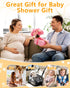 Gwozn 1080P: 3 Setup 7-Inch 2 Dual Baby Car Camera HD Mins Easy Recording Monitor Backseat Camera for Kids with Clear