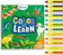 Skillmatics Color & Learn Activity Book Learn 160+ Animals, 12 Retractable Mess-Free