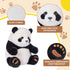 Riverwar Toy,18" Big Panda Stuffed Animal Plush Large Size Cute Giant Cuddly Soft Gift for Babies, Boys
