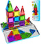 ORZbb Magnetic Tiles Mini Travel Toddler Set, Magnetic Blocks Building Kids Toys &