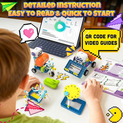 120+ 5-7 8-13 120-in-1 5 6 7 8 9 10 11 12 (8025E) SMILESSKIDDO Science Kits for Kids Age | STEM Toys for Ages | Robot