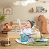 zxmbeddings 23.6" Guitar Plush Stuffed Guitar Throw Pillow Instrument Toy Gift for Kids,Blue