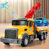 2-4 3-5 4-8,Friction JUKUDAHU Tow Trucks for Toddlers Years Old - Flatbed Truck Toy for Kids Aged Powered Transport