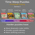1 1000 Time Warp Puzzle Series Day to Night Hidden Scene | Piece Jigsaw Puzzle for Adults | Discover a Story that