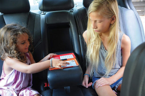 Magnetic Travel Tic Tac Toe, Includes 4 in a Row Game, Car & Airplane Games