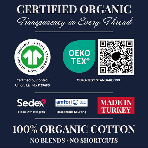 1 Pack 38x26 Pack Pack GOTS Organic Mini Crib Sheets Fitted - N Play Sheets for and Play Mattress, Premium Weight