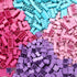 Classic Colors Building Bricks Set, 1000PCS Compatible with All Major Brands, Birthday Gift for Kids (Pink-Purple)