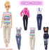 Doll Clothes for 11.5 Inch Girl Doll, 20 Pcs Casual Wear Clothes and Accessories with 10 Pairs Shoes