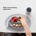 ezpz Mini Mat for 12 Months+, Blue, 100% Silicone Placemat + Plate with Suction for Infants + Toddlers, Supports