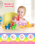 Coogam Unicorn Uppercase & Lowercase Letters Matching Game, 13pcs Double-Sided ABC Letter Toys for Toddlers