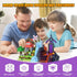 JOMBY 208 Set, 3+ PCS Magnetic Blocks, Magnetic Building Blocks Cubes - Forest & Volcano Adventure STEM Sensory