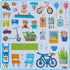 Set HABA Little Friends Townhouse Villa Decorative Sticker