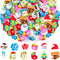 Big Christmas Erasers Pencil Toppers, Fun Snowman Snowflake Santa Claus Tree Holiday Winter for Kids Students Teacher
