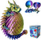 AFUDO 3D Printed Dragon Eggs with Dragon Inside, Large Articulated Dragons Toys with
