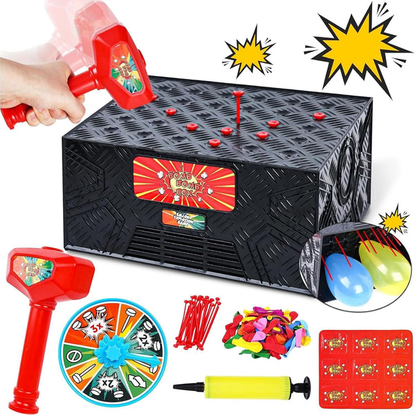 LovesTown Balloon Pop Game, Blast Box Board Games for Family Night Juegos