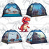 Dinosaur Kids Play Tent: 61”x61”x45” Realistic Indoor & Outdoor Pop Up Play House for Boys & Girls Age 3-12