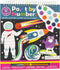 Floss and Rock Paint by Numbers, Space, 10.6 Inches, Educational Activities for Kids, 48P5998