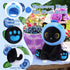 Plush,8inch Black Cat Blueberry Cat Stuffed Animals for Kids Cartoon Cats Plush, Cute Kitten Stuffy Gift for Kids Girl