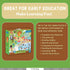 At The Zoo: Mudpuppy Jumbo 25 Piece Jigsaw Floor Puzzle Featuring Lions and Elephants
